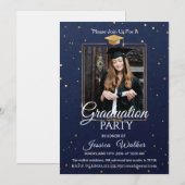 Modern Graduation Party Invitation 2026 Kaart (Voorkant / Achterkant)