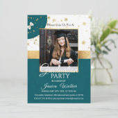 Modern Graduation Party Invitation 2026 Kaart (Staand voorkant)