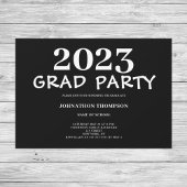 Modern Graduation Party Kaart