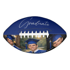 Modern Graduation Party Photo Display American Football