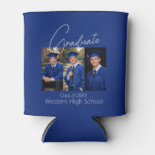 Modern Graduation Photo Display Blikjeskoeler (Voorkant)