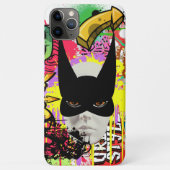 Modern graffiti elegant unique vibrant painted Case-Mate iPhone case (Achterkant)