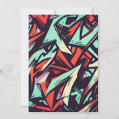 Modern Graffiti Kaart (Voorkant)