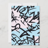 Modern Graffiti Kaart (Achterkant)