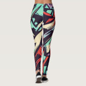Modern Graffiti Leggings (Achterkant)