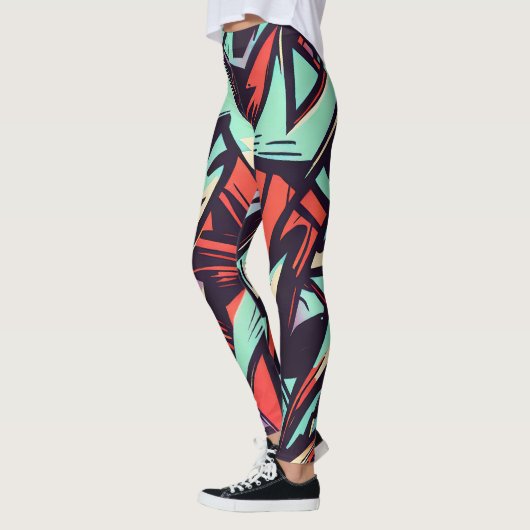 Modern Graffiti Leggings (Links)