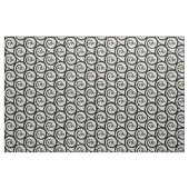 Modern Graffiti Monogram Spiral Patroon Stof (Yard (91,4 cm))