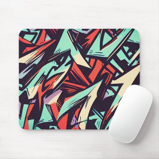 Modern Graffiti Muismat (Met muis)