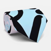 Modern Graffiti Stropdas (Opgerold)