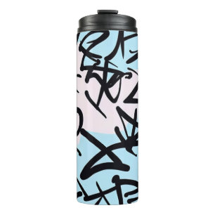 Modern Graffiti Thermosbeker