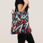 Modern Graffiti Tote Bag (Dichtbij)
