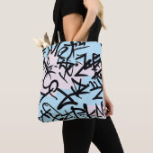 Modern Graffiti Tote Bag (Dichtbij)