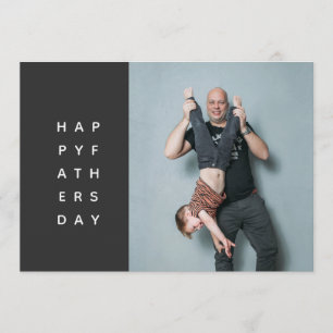 MODERN, GRAFISCH, MINIMAAL FATHER DAY KAART