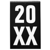 Modern grafisch ontwerp 2020 ~ Leslie Peppers Kalender (Hoes)