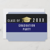 Modern grafisch ontwerp afstuderen, afstudeerder p kaart (Voorkant)