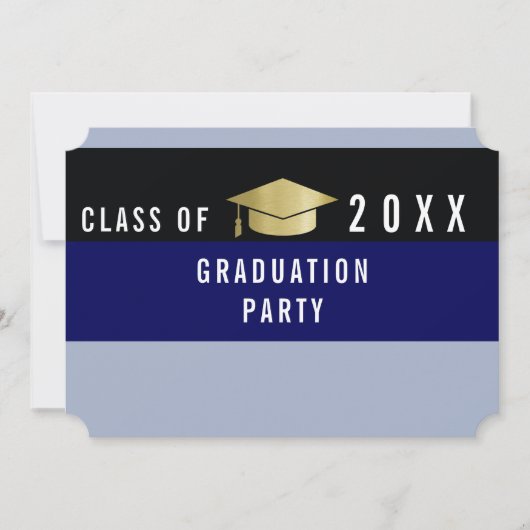 Modern grafisch ontwerp afstuderen, afstudeerder p kaart (Voorkant)