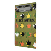 Modern grafisch patroon. Alice merkt op. Personali Mini Klembord (Angled2)