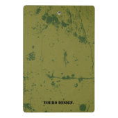 Modern grafisch patroon. Alice merkt op. Personali Mini Klembord (Achterkant)