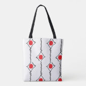 Modern grafisch tote bag (Achterkant)