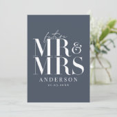 Modern, grafisch, typografie sparen de datumkaart save the date (Staand voorkant)