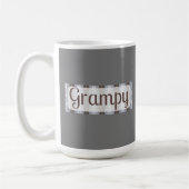 Modern Grampy Coffee Mok (Links)