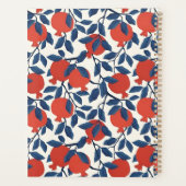 Modern granaatappelpatroon planner (Achterkant)