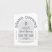 Modern Grand Opening bedrijf (Voorkant)