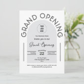 Modern Grand Opening bedrijf Kaart (Staand voorkant)