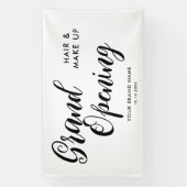Modern Grand Opening Business Spandoek (Verticaal)