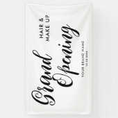 Modern Grand Opening Business Spandoek (Verticaal)