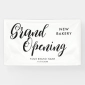 Modern Grand Opening Business Spandoek (Horizontaal)