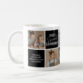 Modern Grandma Photo Collage Koffiemok (Links)