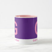 Modern Grandmoeder Letter Coffee Mok (Midden)
