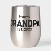 Modern Grandpa Established Est. Name Year  (Voorkant)