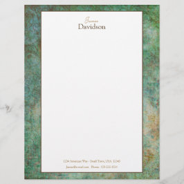 Modern Granite Stationery Briefhoofd