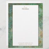 Modern Granite Stationery Briefhoofd (Voorkant / Achterkant)