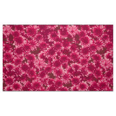 Modern Graphic Dahlia Pattern, Bourgogne en Roze Stof (Fat Quarter)