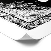 Modern Graphic Design: High-Contrast Yin Yang Poster (Hoek)