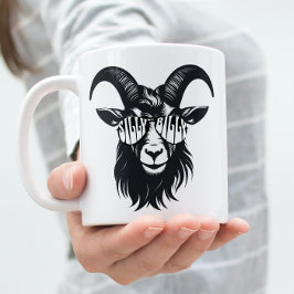 Modern Graphic Gekke Billy Goat Mok