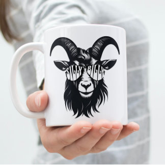 Modern Graphic Gekke Billy Goat Mok