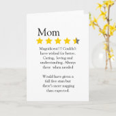 Modern, Grappig, 4 sterren Mom rating en review, Kaart (Gele Bloem)