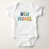 Modern Grappig Schattig Geestig Nieuw Model Tweede Romper (Voorkant)
