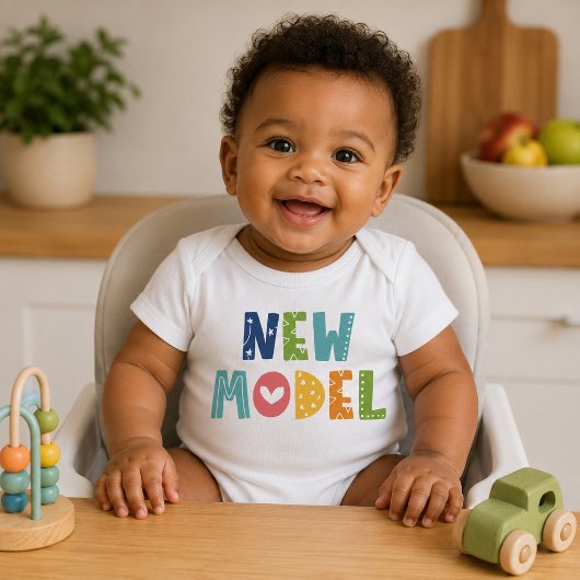 Modern Grappig Schattig Geestig Nieuw Model Tweede Romper