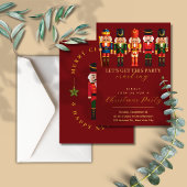 Modern Grappig Uniek Notenkraker Kerstfeest Kaart