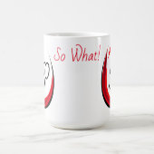 Modern Grappig Wijnglas 50 Dus wat een 50ste verja Koffiemok (Center)