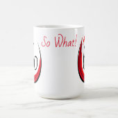 Modern Grappig Wijnglas 60 Dus wat is de 60ste ver Koffiemok (Center)