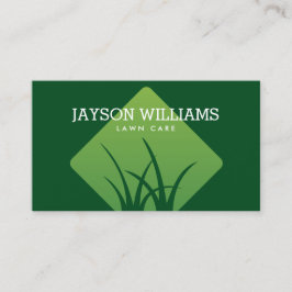 Modern grasverzorging/landschapsgras Logo donkergr Visitekaartje