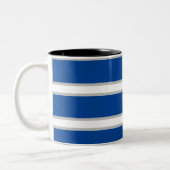 MODERN _GRAY_DEEP BLUE_ Two-Tone COFFEE MOK (Links)