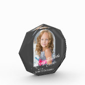 Modern Gray Gefeliciteerd JK Afstudeerder Aankondi Fotoblokken (Links)