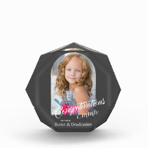 Modern Gray Gefeliciteerd JK Afstudeerder Aankondi